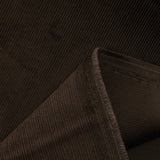 Velours côtelé 100% coton 2 mm brun expresso