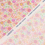 Coton Liberty ® Fiona Devaux rose au mètre