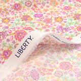 Coton Liberty ® Fiona Devaux rose au mètre