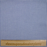 Algodón Gingham 3 mm Royal Blue