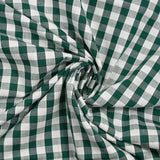 Vichy cotton 9mm dark green