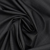 Fantasy wool blend suit fabric anthracite black background