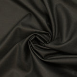 Black and dark brown wool blend twill suit fabric