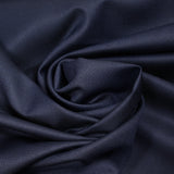Tejido de traje azul marino textura mezcla lana