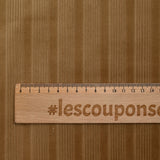 Velours côtelé 100% coton Milo camel