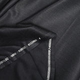 Tela de traje mezcla lana fantasía jaspeado gris oscuro