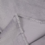 Velours côtelé 100% coton 2 mm gris perle