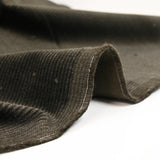 Velours côtelé 100% coton 2 mm kaki profond