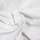 100% Coton lavé blanc