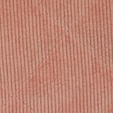 Cibed polyester velvet quilted with Sherpa Vieux Rose