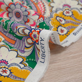 Coton liberty ® Firework Garden multicolore au mètre