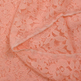 Dentelle polyester Paola rose clair