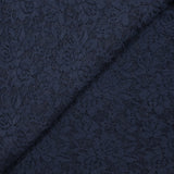 Dentelle polyester Élodie marine