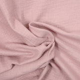 Double gauze iridescent pink background pink