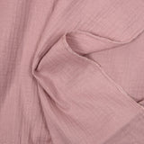 Double gauze iridescent pink background pink