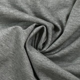 Jersey de algodón gris jaspeado
