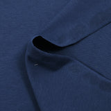Jersey de coton bleu foncé