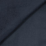 Tissu sweat minkee épais marine