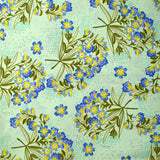 100% Silk Silk Spring Water Fondo verde