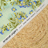 100% Silk Silk Spring Water Fondo verde