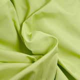 Poplina de algodón verde de manzana
