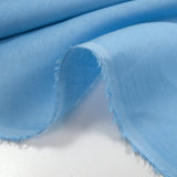 100% Lin léger bleu ciel