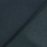Tissu sweat minkee épais marine