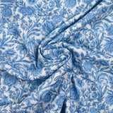 Coton liberty ® Sambourne bleu au mètre