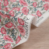 Coton liberty ® Astell Reece rose au mètre