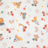 Zoo printed cotton dive