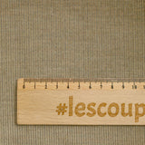 Velours côtelé coton 1 mm galet