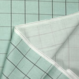 Opaline background printed cotton poplin