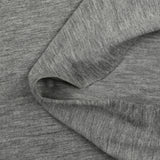 Jersey de polyester gris clair chiné