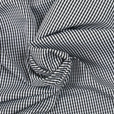 Poliester Vichy 2 mm blanco y negro