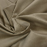 Velours de coton ras rayé fantaisie beige