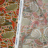Cotton Liberty ® 150th Oscars Brown Palace per meter