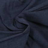 Velours de coton ras sergé bleu foncé denim
