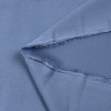 Crêpe satiné de polyester Florencia bleu barbeau