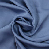 Crêpe satiné de polyester Florencia bleu barbeau