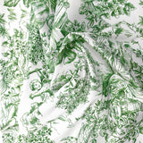 Cotton stuck in Green Jouy