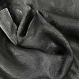 Crêpe irisé polyester gris