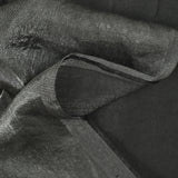 Crêpe irisé polyester gris
