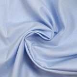 Coton chemise jacquard Enrique rayé blanc et ciel