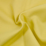 Drap de laine sergé jaune minosa