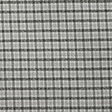 Coton tissé-teint carreaux Madison envers gris foncé