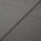 Coton tissé-teint Prince-de-Galles Caldicot envers gris foncé