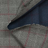 Newport Prince of Wales dyed woven cotton with navy reverse