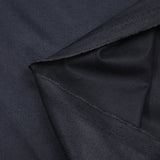Coton fantaisie velours Lilou bleu nuit
