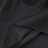 Gabardine de coton noir