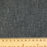 Coton lourd tissé-teint mini chevron anthracite